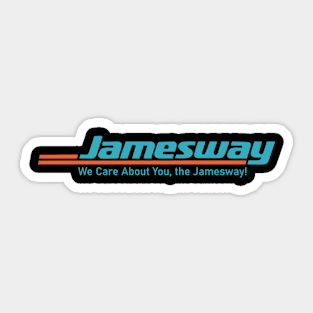 The Jamesway Department Store - We Care About You Sticker